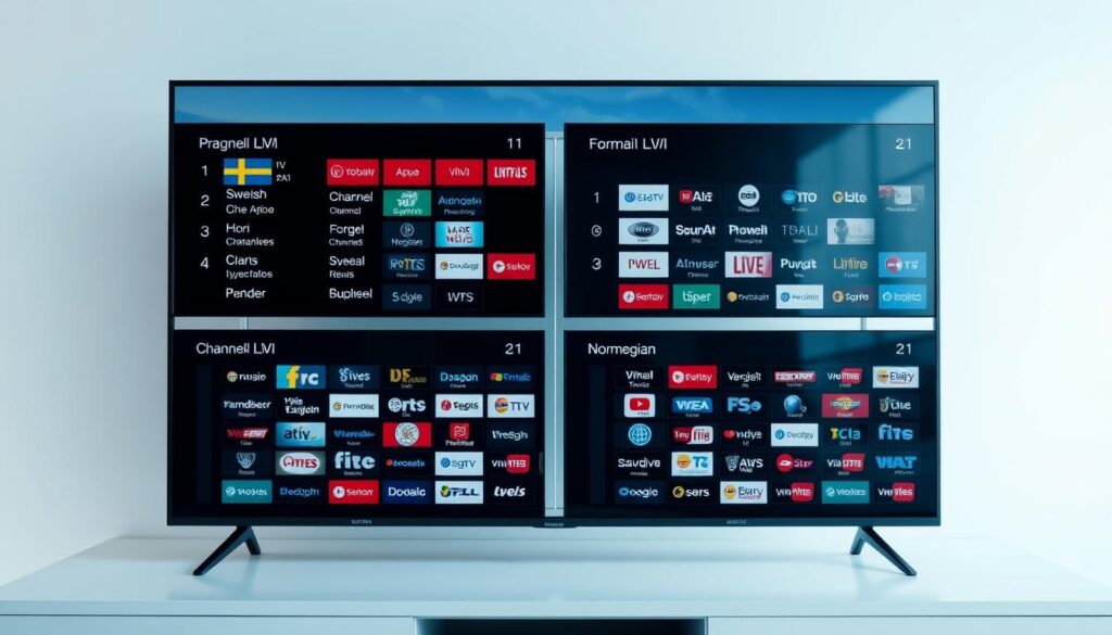 IPTV Nordic Channel Comparison